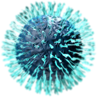 图：溶瘤细胞病毒粒子